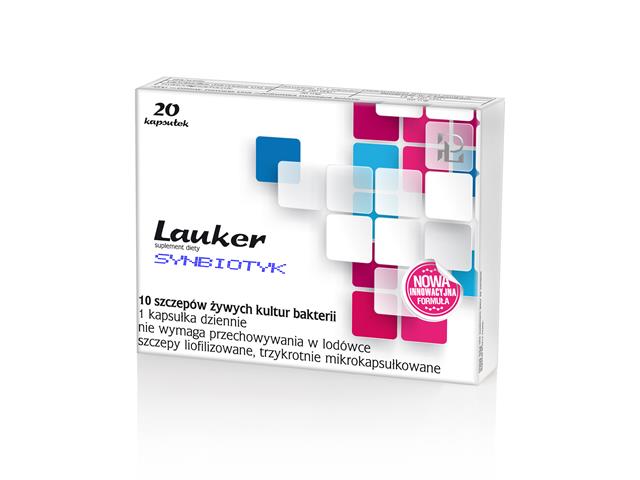 Lauker interakcje ulotka kapsułki - 20 kaps.