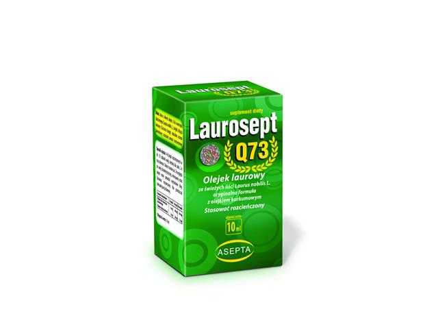 Laurosept Q73 interakcje ulotka krople  10 ml