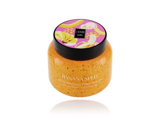 Lavish Care Banan Split Peeling do ciała nawilżający interakcje ulotka peeling 250 ml