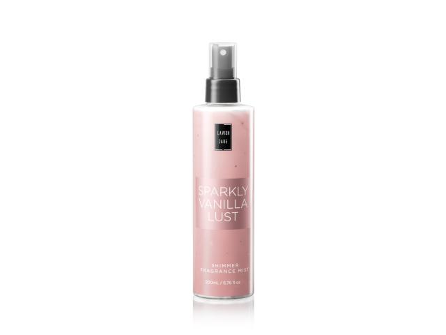 Lavish Care Sparkly Vanilla Lust Mgiełka zapachowa z brokatem interakcje ulotka mgiełka  200 ml