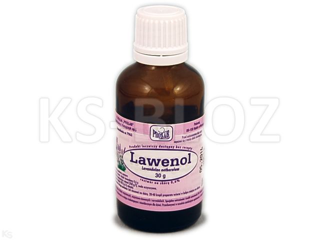 Lawenol interakcje ulotka roztwór do stosowania na skórę 0,6 % 30 g