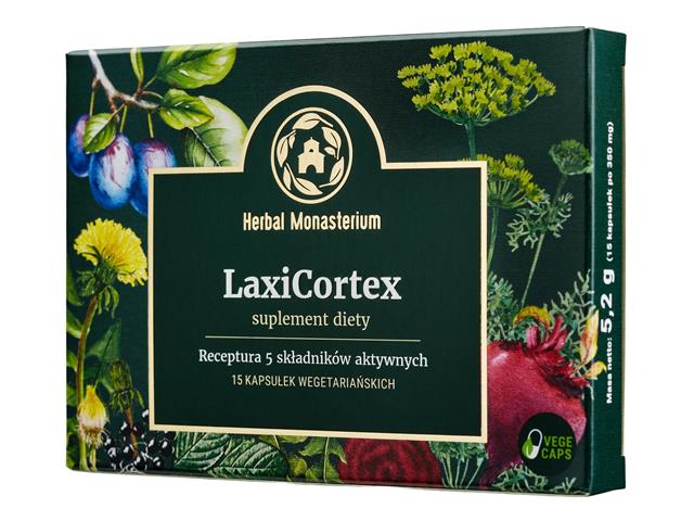 Laxicortex interakcje ulotka kapsułki - 15 kaps. (blist.)