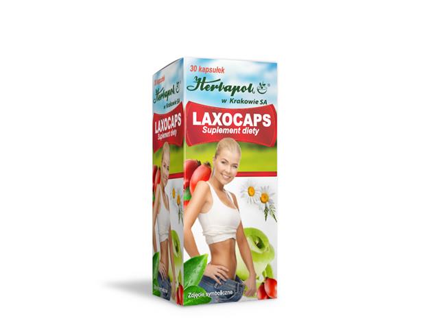 Laxocaps interakcje ulotka kapsułki - 30 kaps. (poj.)