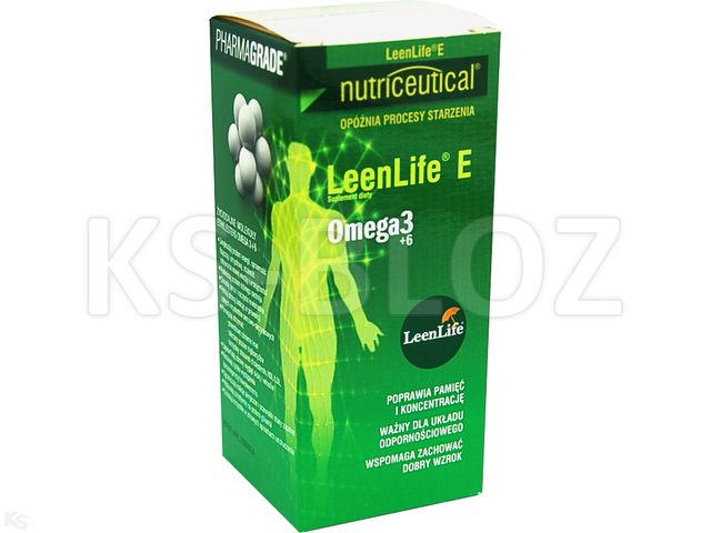 LeenLife E Koncentrat Omega 3+6&9 VITAMINFCONCEPT interakcje ulotka płyn  120 ml