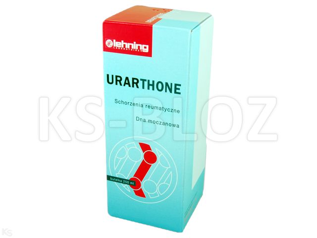 Lehning Urarthone interakcje ulotka płyn doustny  250 ml