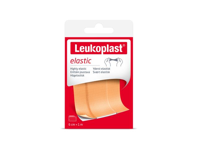 Leukoplast Elastic Plaster 6 cm x 1 m interakcje ulotka   1 szt.