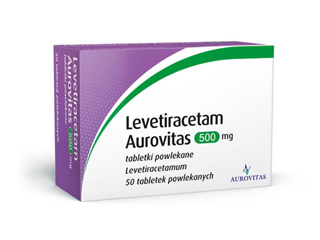 Levetiracetam Aurovitas interakcje ulotka tabletki powlekane 500 mg 