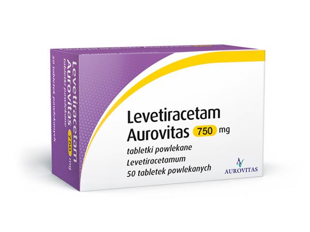 Levetiracetam Aurovitas interakcje ulotka tabletki powlekane 750 mg 