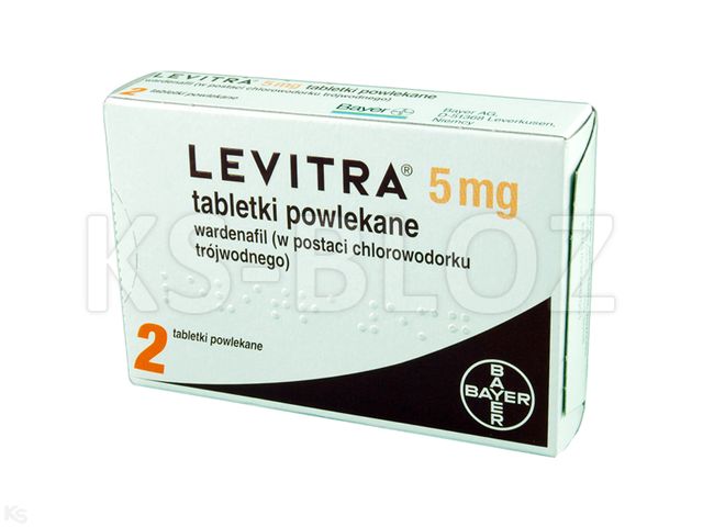 Levitra interakcje ulotka tabletki powlekane 5 mg 2 tabl. | blister