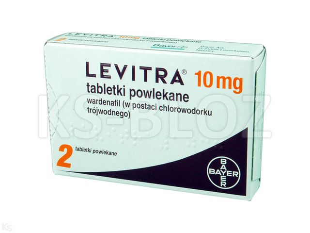 Levitra interakcje ulotka tabletki powlekane 10 mg 2 tabl. (blist.)