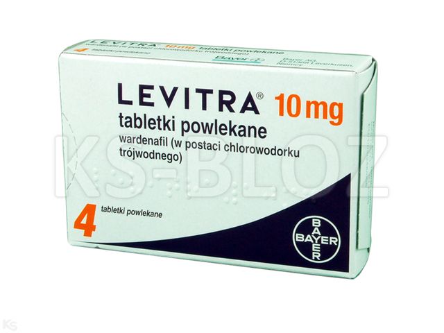 Levitra interakcje ulotka tabletki powlekane 10 mg 4 tabl. | blister