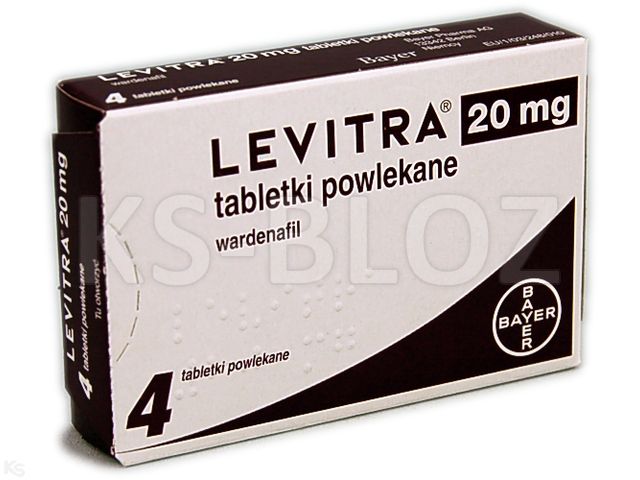 Levitra interakcje ulotka tabletki powlekane 20 mg 4 tabl. | blister