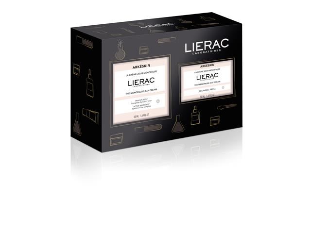 Lierac Arkeskin Zestaw Krem n/dz.w okr.menopauzy + Refill Krem n/dz.w okr.menopauzy interakcje ulotka zestaw  50 ml + 50 ml