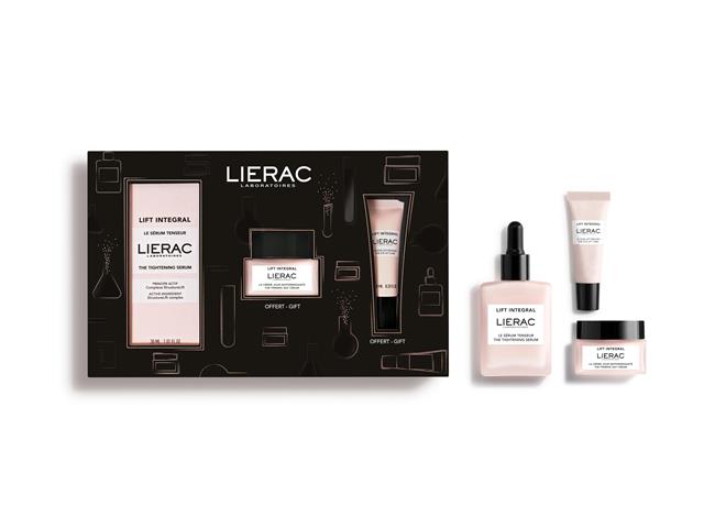 Lierac Lift Integral Zestaw Serum napinające+w prezencie:Ujędrniaj.Krem n/dz.+Piel.Lift.Spojrzenie interakcje ulotka zestaw  30 ml (+ 20 ml + 7,5 ml)