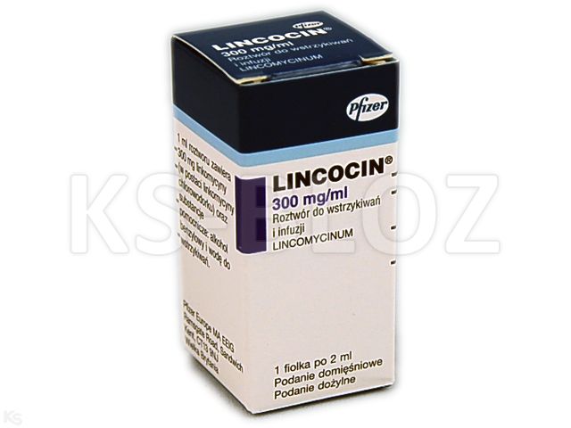 Lincocin interakcje ulotka roztwór do wstrzykiwań i infuzji 300 mg/ml 1 fiol. po 2 ml