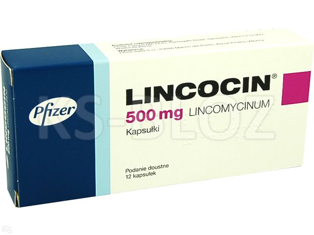 Lincocin interakcje ulotka kapsułki 500 mg 12 kaps.