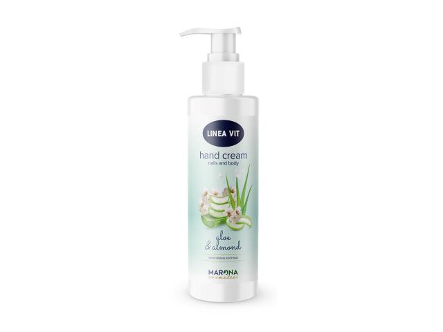 Linea Vit Aloe & Almond Krem balsam do rąk, paznokci i ciała z ekstraktem z aloesu interakcje ulotka krem - 200 ml