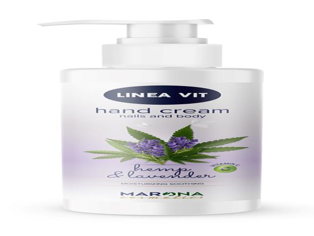 Linea Vit Hemp & Lavender Krem balsam do rąk, paznokci i ciała z olejem konopnym interakcje ulotka krem - 200 ml