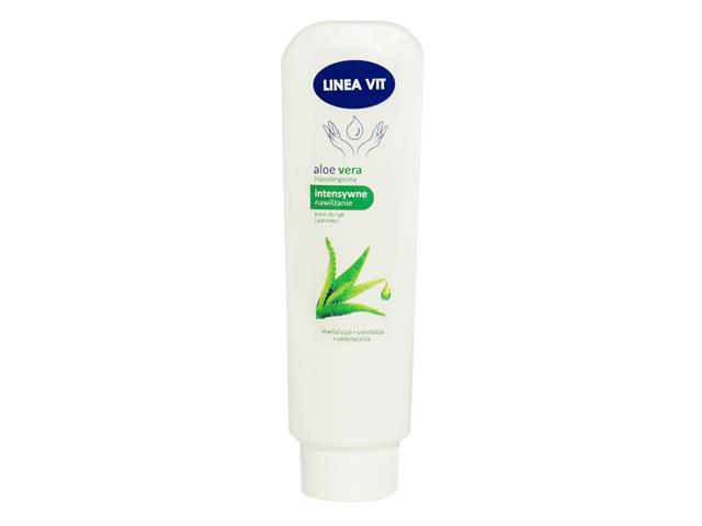 Linea Vit Krem do rąk i paznokci aloe vera interakcje ulotka krem  100 ml