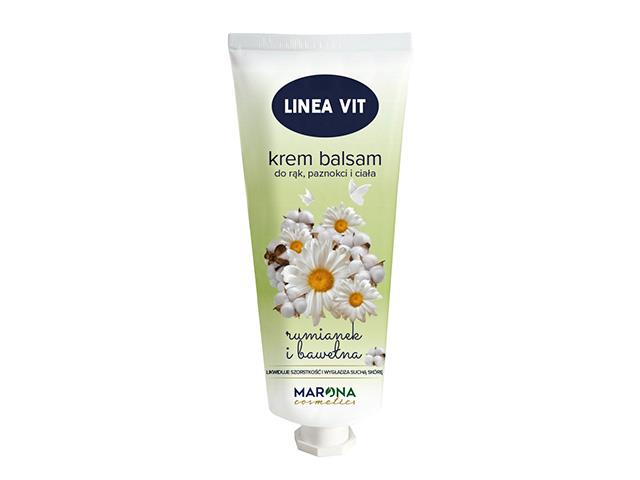 Linea Vit Rumianek I Bawełna Krem balsam do rąk, paznokci i ciała z ekstraktem z rumianku interakcje ulotka krem  100 ml