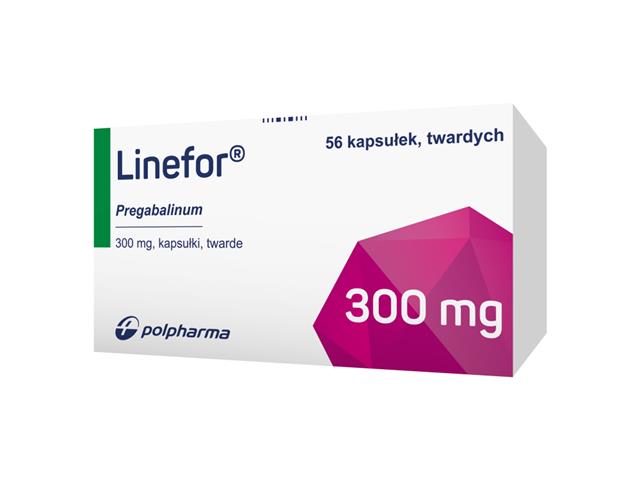 Linefor interakcje ulotka kapsułki twarde 300 mg 56 kaps.
