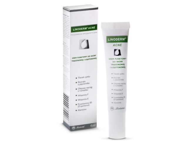 Linoderm Acne Krem interakcje ulotka   15 ml