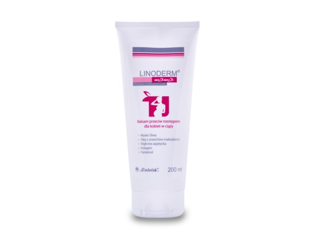 Linoderm Mama Balsam przeciw rozstępom interakcje ulotka balsam - 200 ml