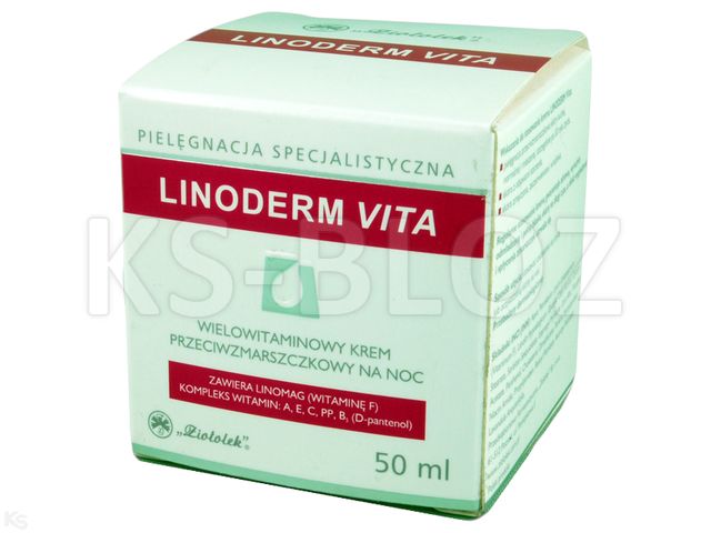 LINODERM VITA Krem interakcje ulotka   50 g