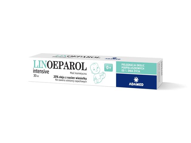 Linoeparol Intensive Maść kosmetyczna interakcje ulotka maść  30 ml