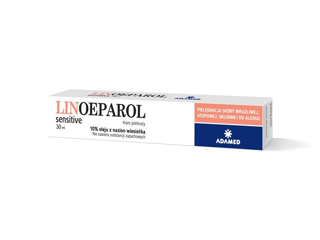 Linoeparol Sensitive Krem półtłusty interakcje ulotka krem  30 ml