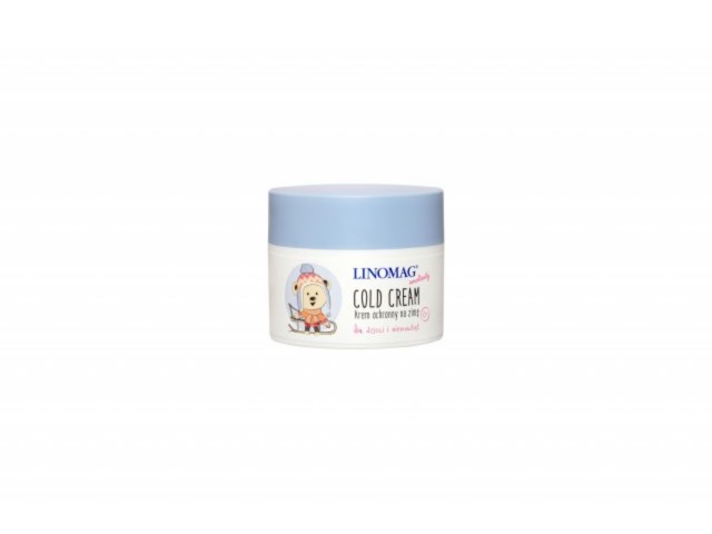 Linomag Cold Cream Krem dla dzieci i niemowląt na zimę ochronny interakcje ulotka krem  50 ml