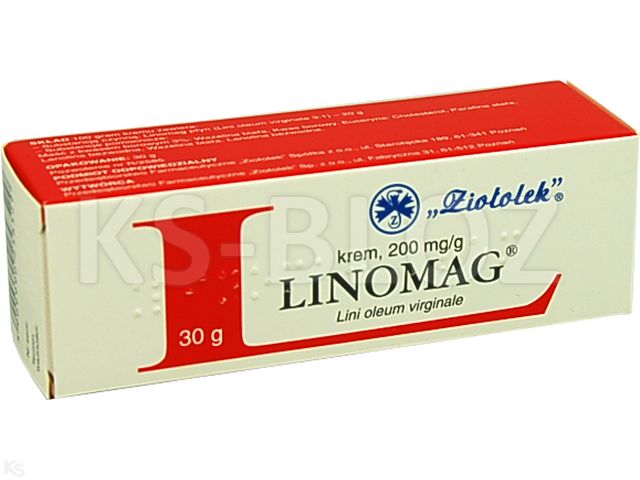 Linomag Krem interakcje ulotka krem 200 mg/g 30 g | tuba