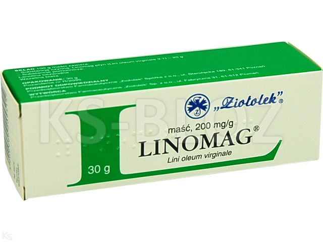Linomag Maść interakcje ulotka  200 mg/g 30 g