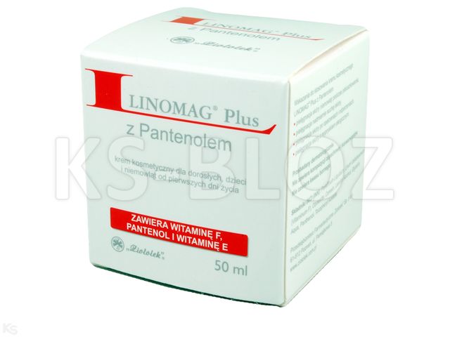 LINOMAG PLUS z PANTENOLEM Krem interakcje ulotka   50 ml