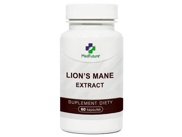 Lion's Mane Extract interakcje ulotka kapsułki - 60 kaps.