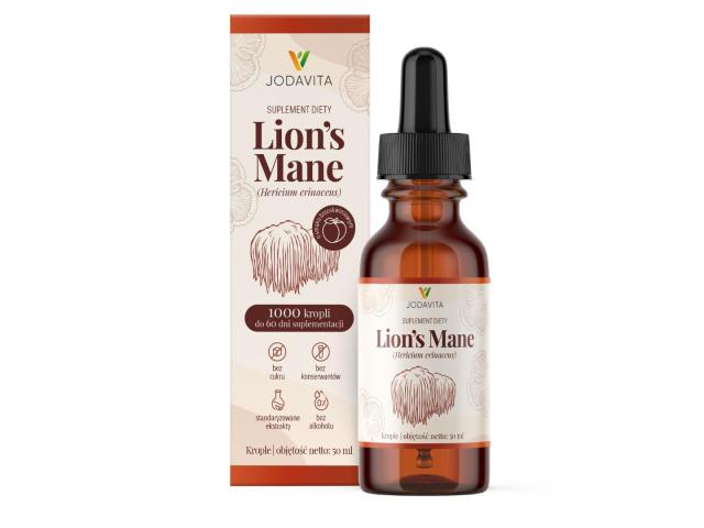 Lion's Mane interakcje ulotka krople - 50 ml