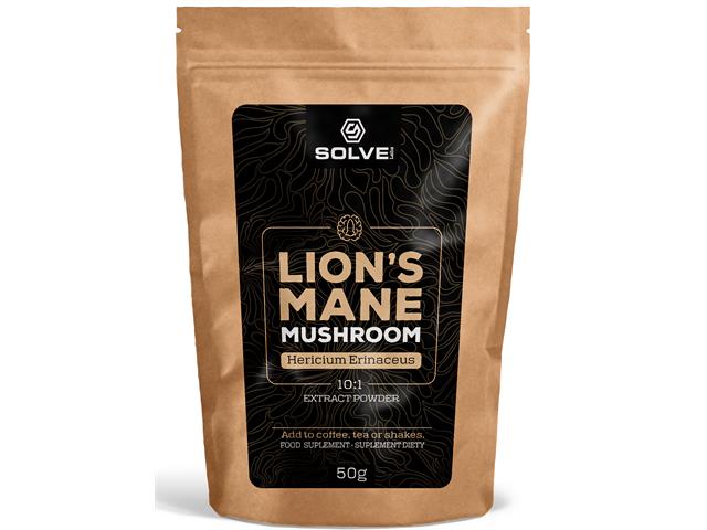 Lion's Mane mushroom interakcje ulotka proszek do rozpuszczenia  50 g