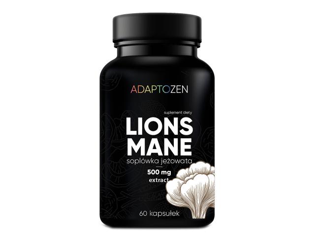 Lions Mane interakcje ulotka kapsułki  60 kaps.