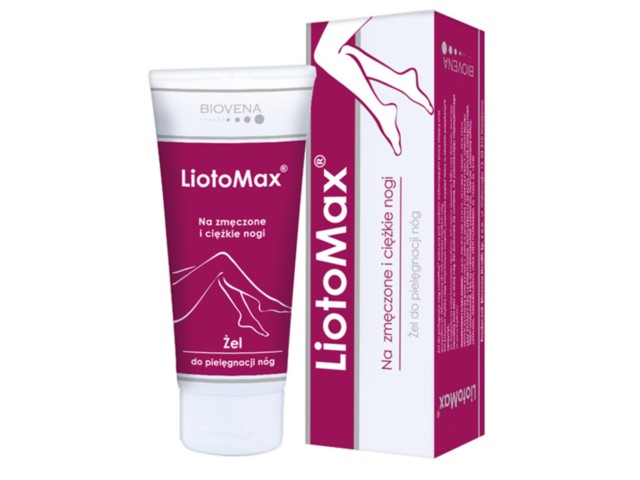 Liotomax Żel do pielęgnacji nóg interakcje ulotka   75 g