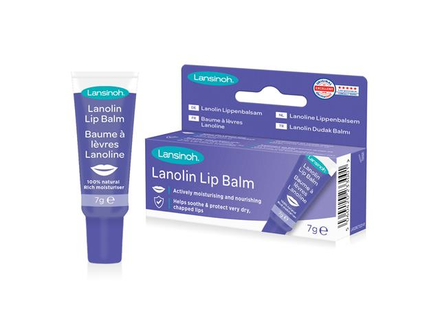 Lip Balm Balsam do ust z lanoliną lansinoh HPA interakcje ulotka balsam  7 g (tub.)