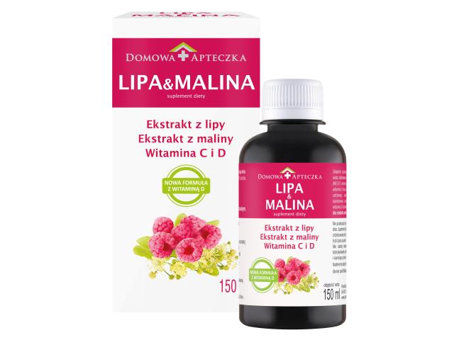 Lipa & Malina interakcje ulotka płyn  150 ml