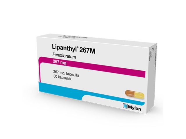 Lipanthyl 267 M interakcje ulotka kapsułki 267 mg 