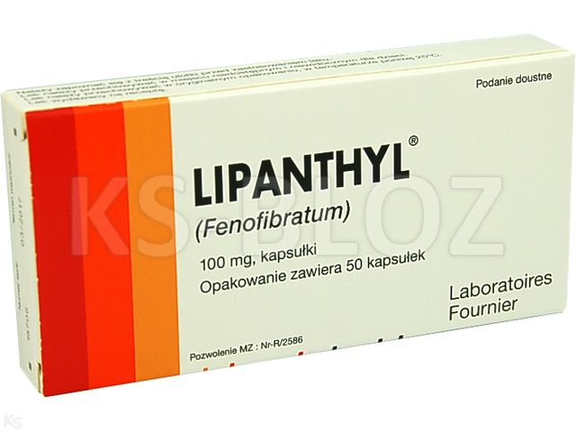 Lipanthyl interakcje ulotka kapsułki 100 mg 50 kaps.