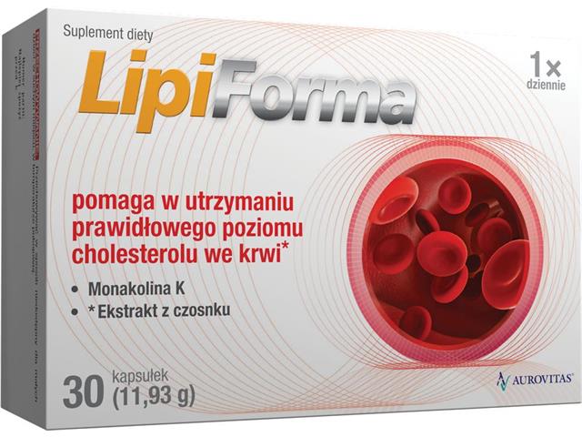 Lipiforma interakcje ulotka kapsułki  30 kaps.