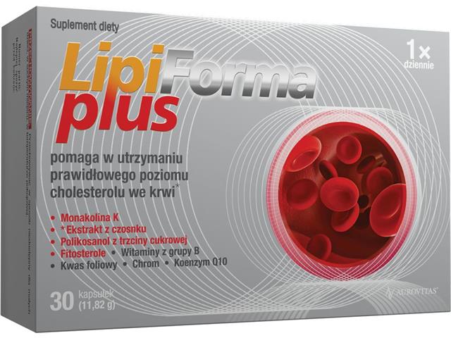 Lipiforma Plus interakcje ulotka kapsułki  30 kaps.