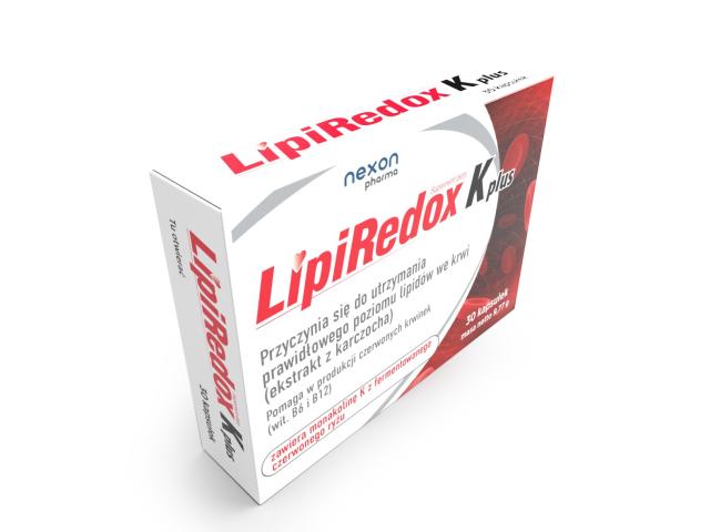 Lipiredox K Plus interakcje ulotka kapsułki - 30 kaps.