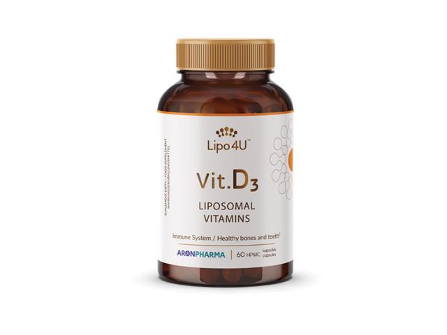 Lipo4U Vit. D3 interakcje ulotka kapsułki  60 kaps.