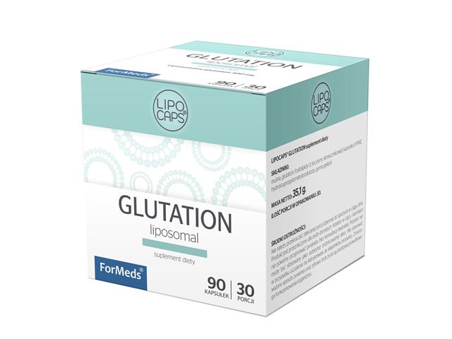 Lipocaps Glutation interakcje ulotka kapsułki - 90 kaps.