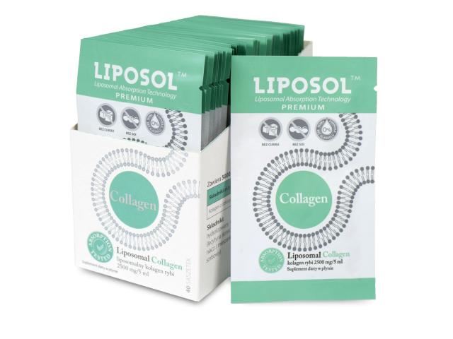 Liposol Collagen interakcje ulotka saszetka - 40 sasz.