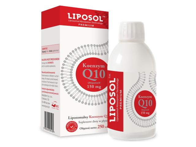 Liposol Koenzym Q10 interakcje ulotka płyn - 250 ml